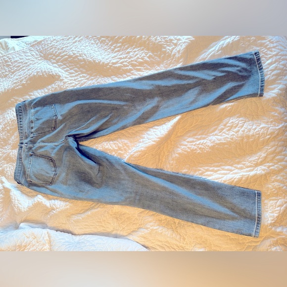 Old navy high rise power slim straight jeans in size 10 tall - Picture 4 of 4
